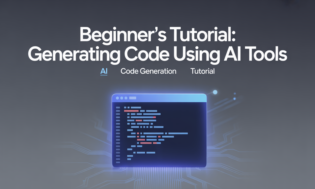 Featured image for: Beginner's Tutorial: Generating Code Using AI Tools