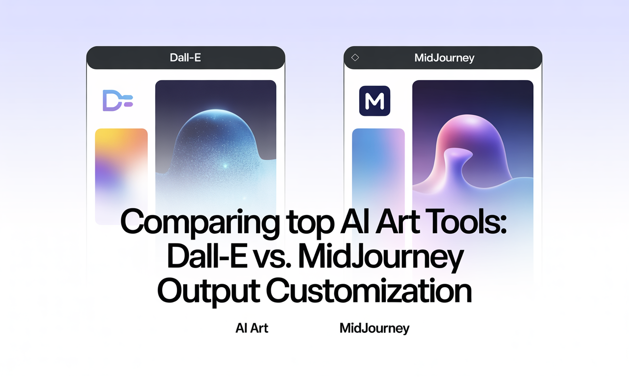 Featured image for: Comparing Top AI Art Tools: DALL-E vs. Midjourney Output Customization