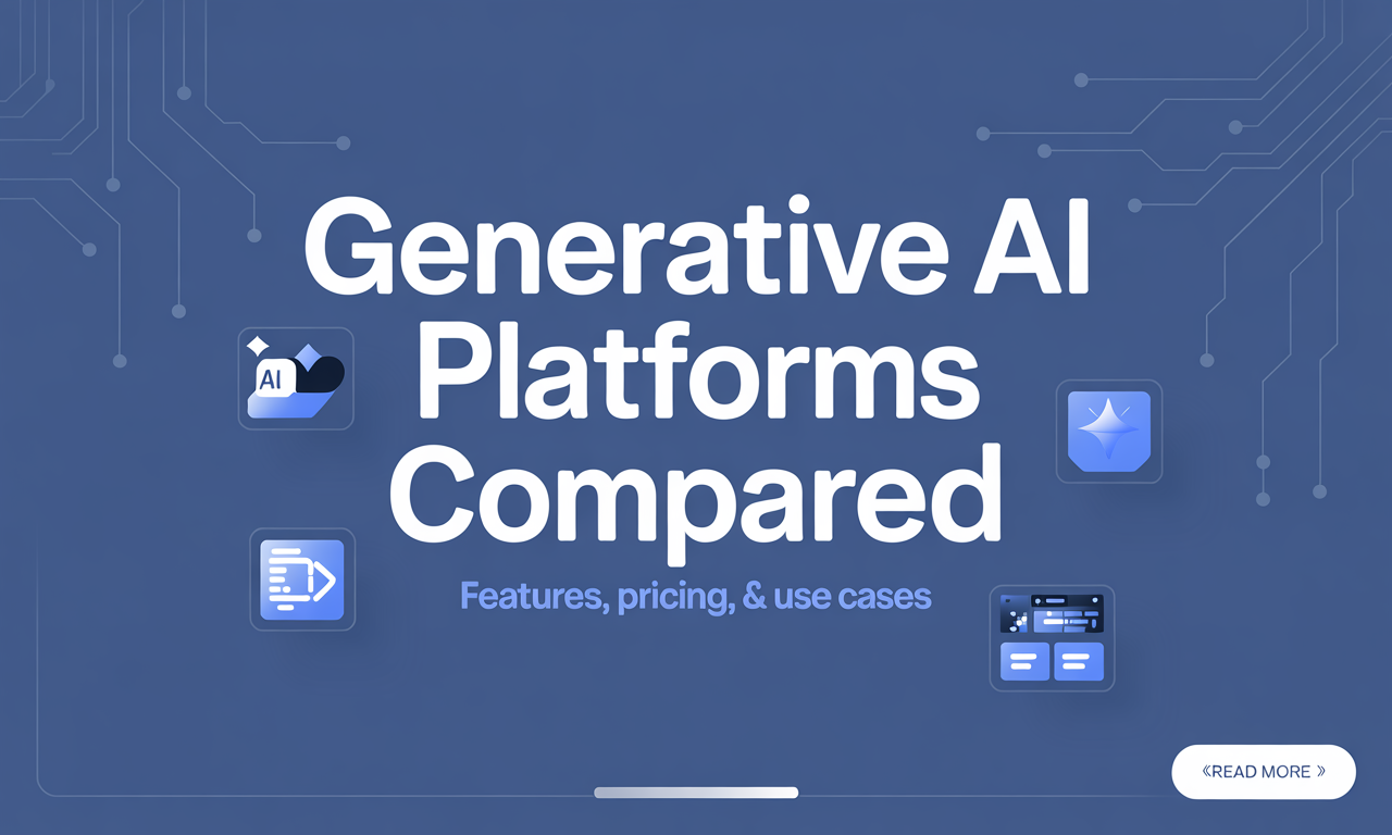 Featured image for: Comparing Top Generative AI Platforms: Features, Pricing, and Use Cases
