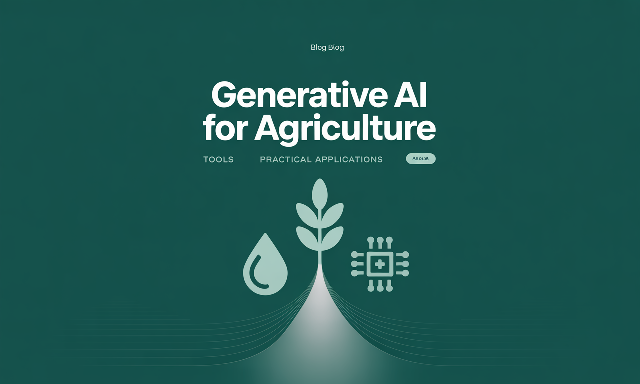Featured image for: Generative AI for Agriculture: Exploring Practical Applications and Tools