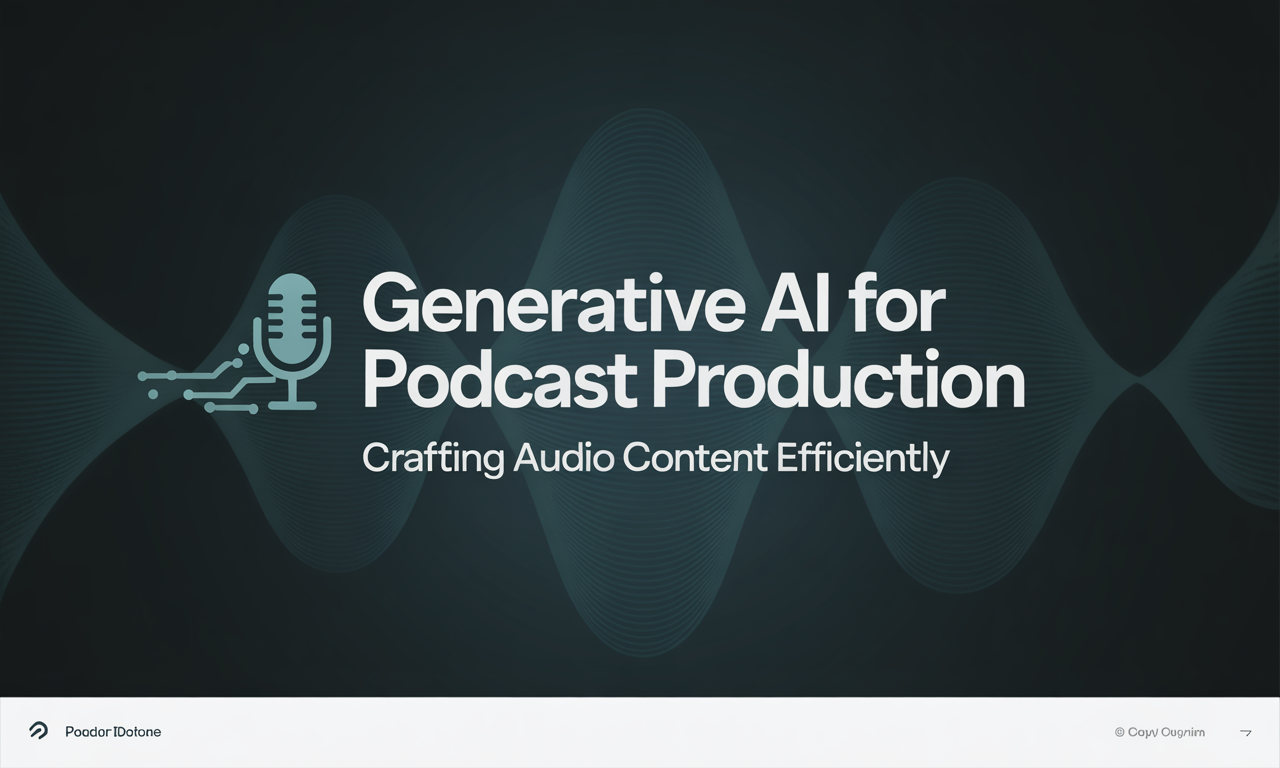 Featured image for: Generative AI for Podcast Production: Crafting Audio Content Efficiently
