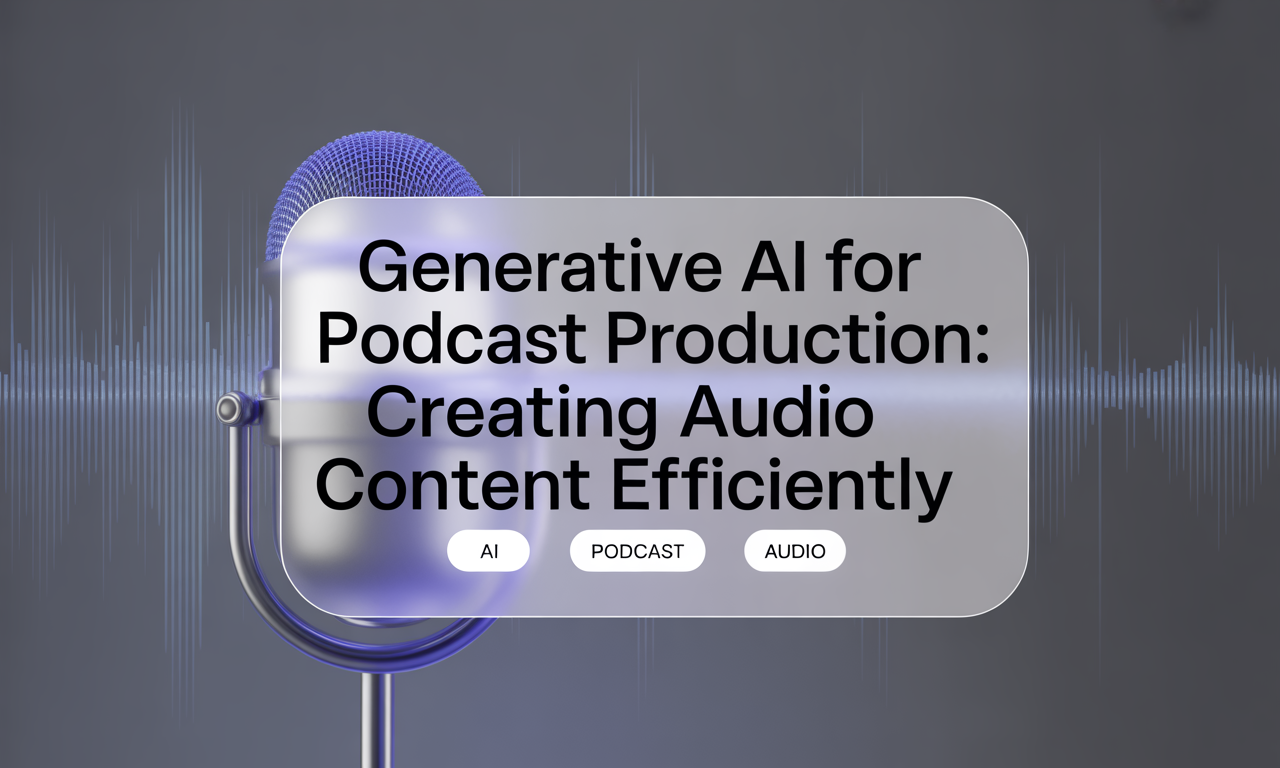 Featured image for: Generative AI for Podcast Production: Creating Audio Content Efficiently