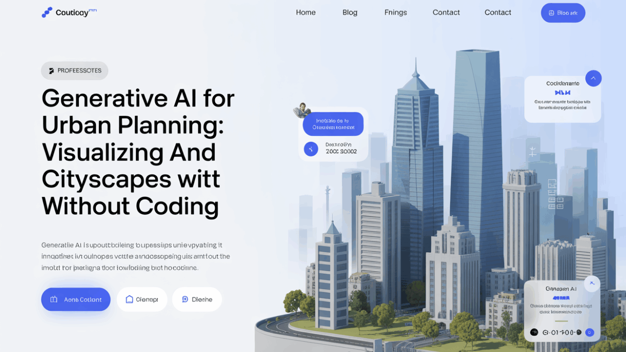 Featured image for: Generative AI for Urban Planning: Visualizing Cityscapes Without Coding