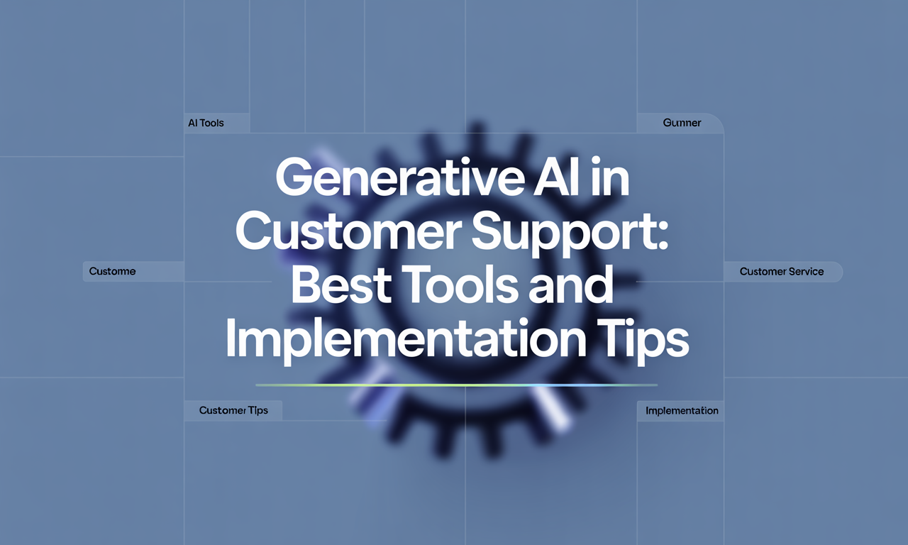 Featured image for: Generative AI in Customer Support: Best Tools and Implementation Tips