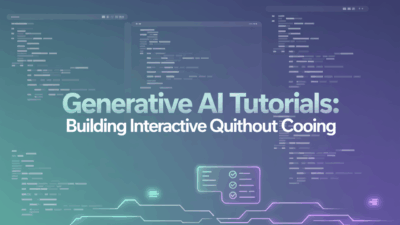 Featured image for: Generative AI Tutorials: Building Interactive Quizzes Without Coding