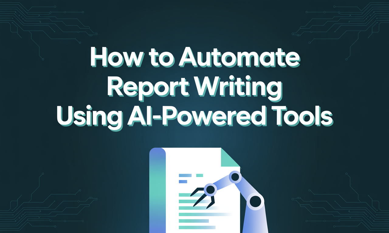 Featured image for: How to Automate Report Writing Using AI-Powered Tools