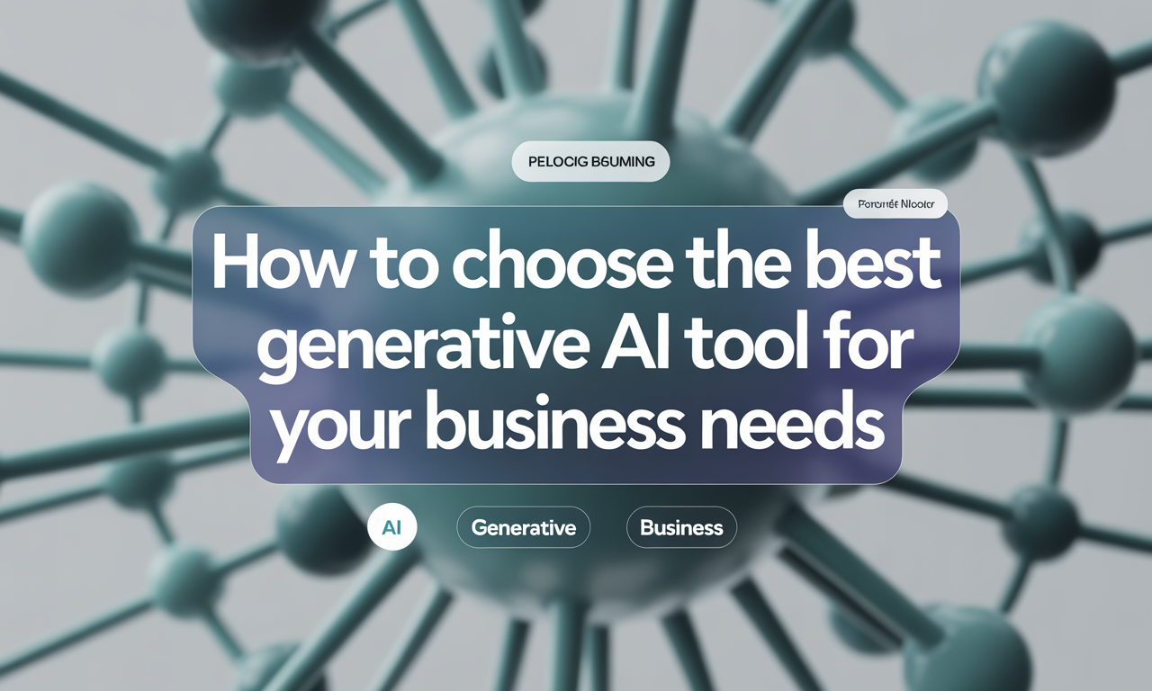 Featured image for: How to Choose the Best Generative AI Tool for Your Business Needs