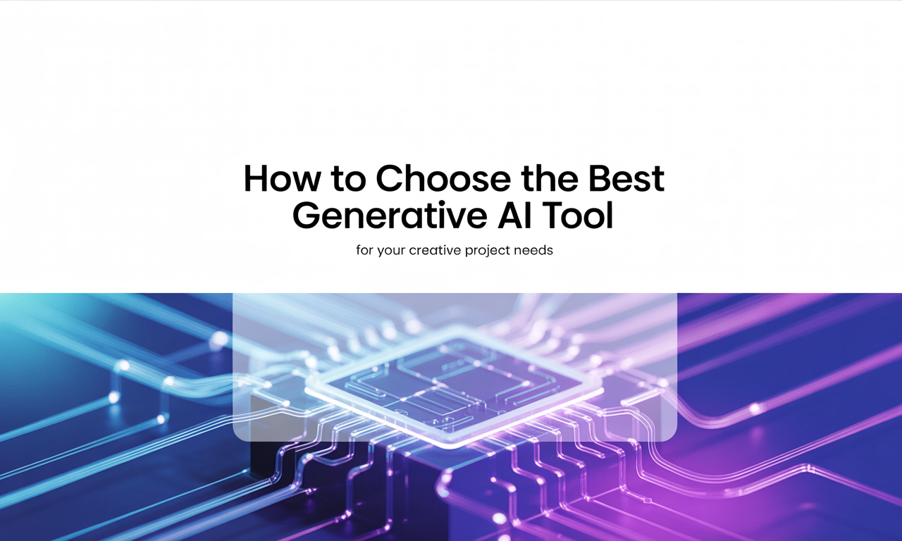 Featured image for: How to Choose the Best Generative AI Tool for Your Creative Project Needs