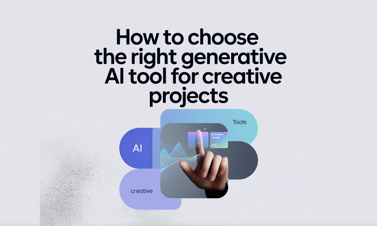 Featured image for: How to Choose the Right Generative AI Tool for Creative Projects