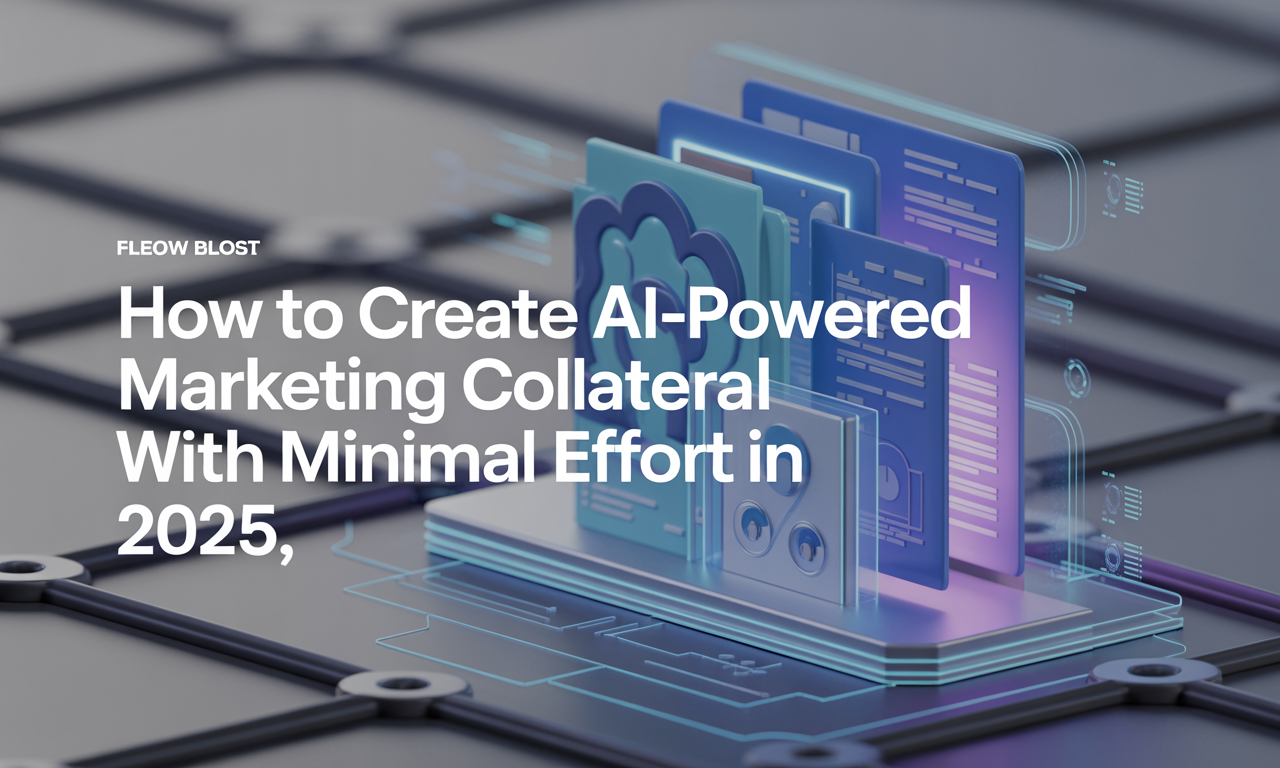 Featured image for: How to Create AI-Powered Marketing Collateral with Minimal Effort in 2025