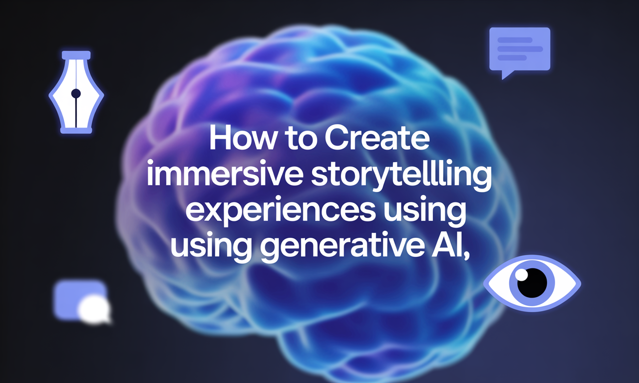 Featured image for: How to Create Immersive Storytelling Experiences Using Generative AI
