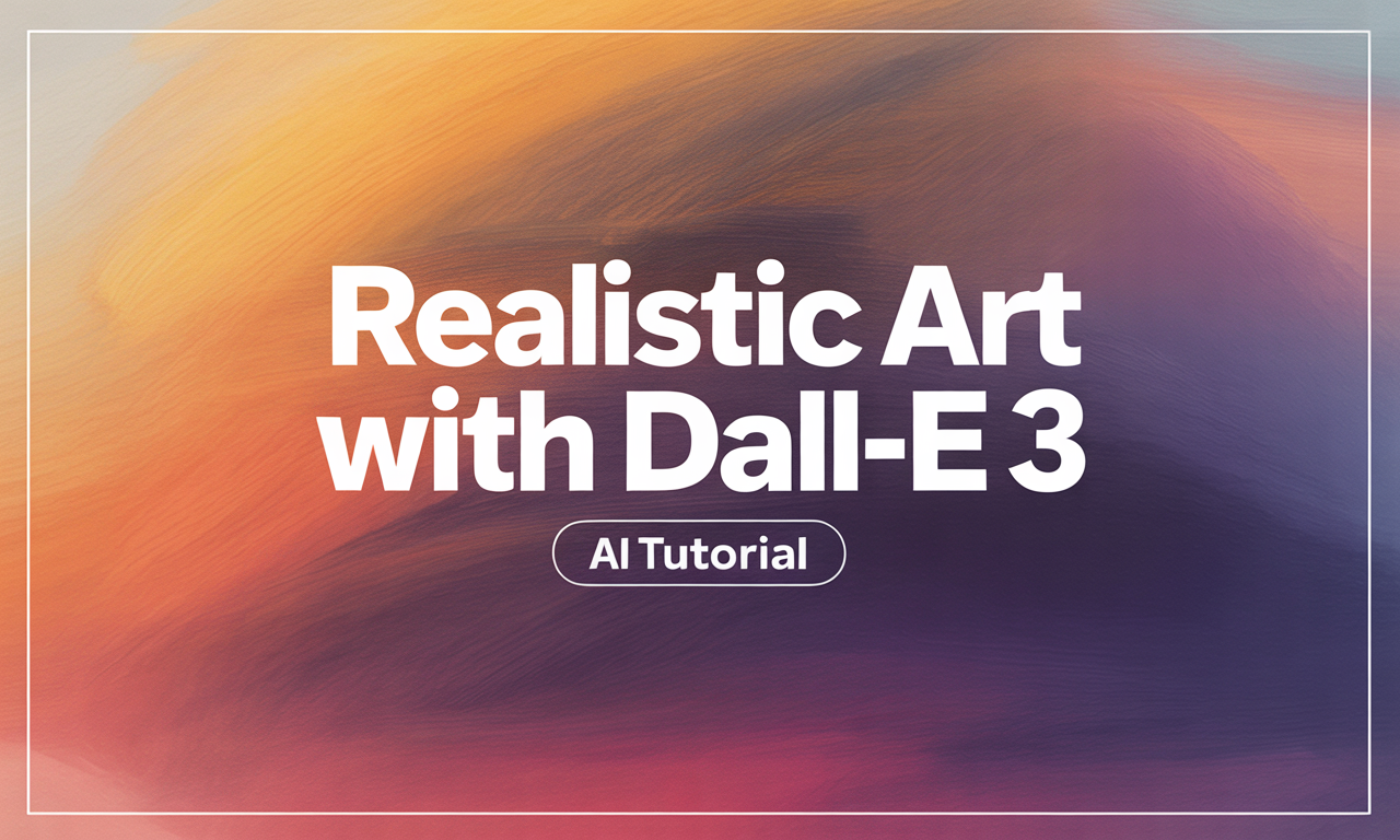 Featured image for: How to Create Realistic Art Using DALL-E 3: A Beginner’s Tutorial