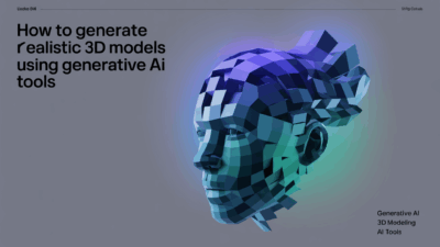 Featured image for: How to Generate Realistic 3D Models Using Generative AI Tools