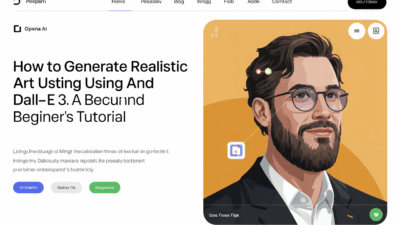Featured image for: How to Generate Realistic Art Using DALL-E 3: A Beginner’s Tutorial