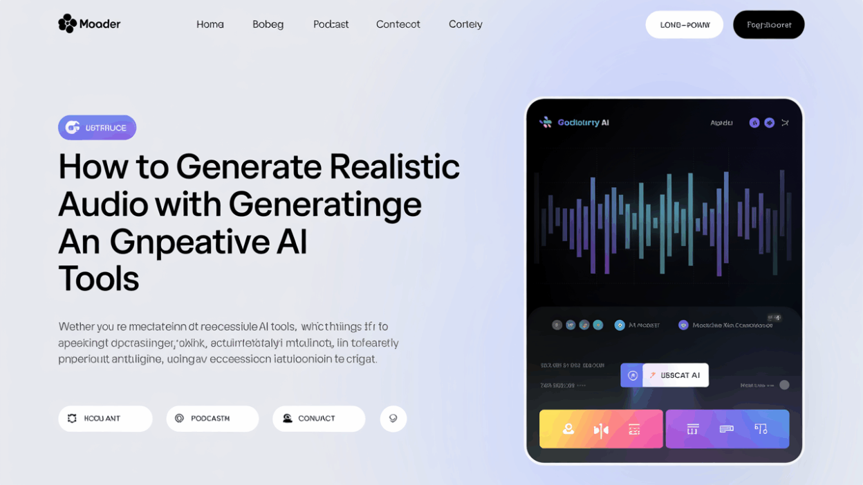 Featured image for: How to Generate Realistic Audio with Generative AI Tools