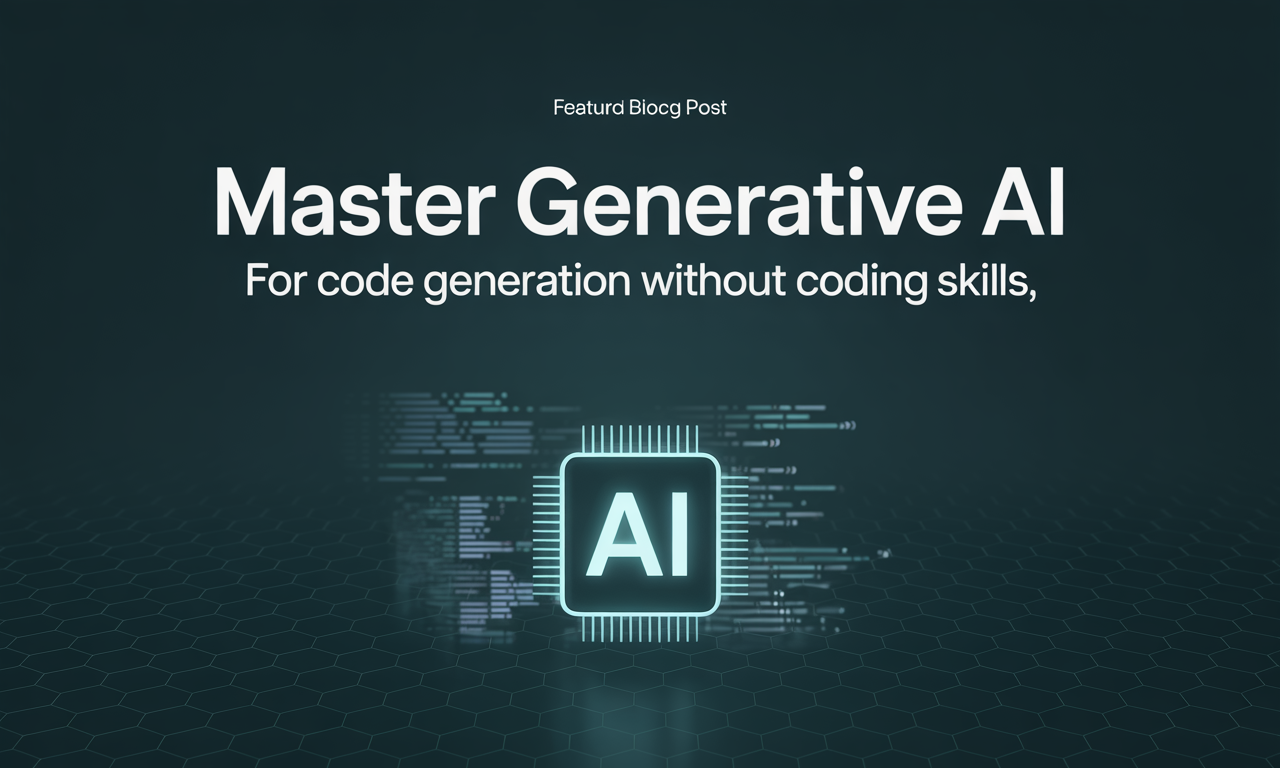 Featured image for: How to Master Generative AI for Code Generation Without Coding Skills