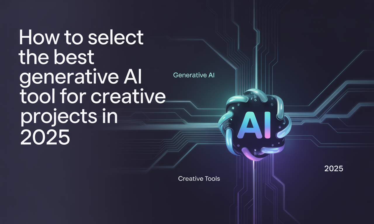 Featured image for: How to Select the Best Generative AI Tool for Creative Projects in 2025