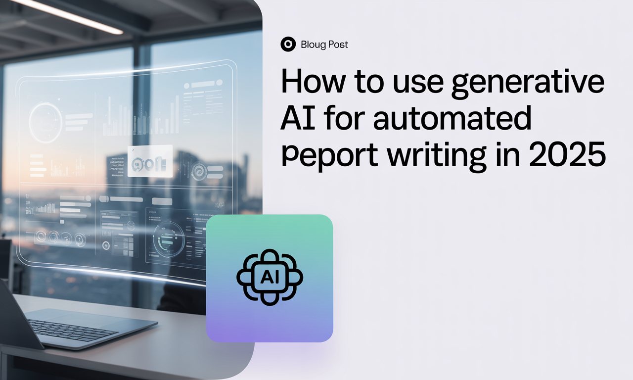 Featured image for: How to Use Generative AI for Automated Report Writing in 2025