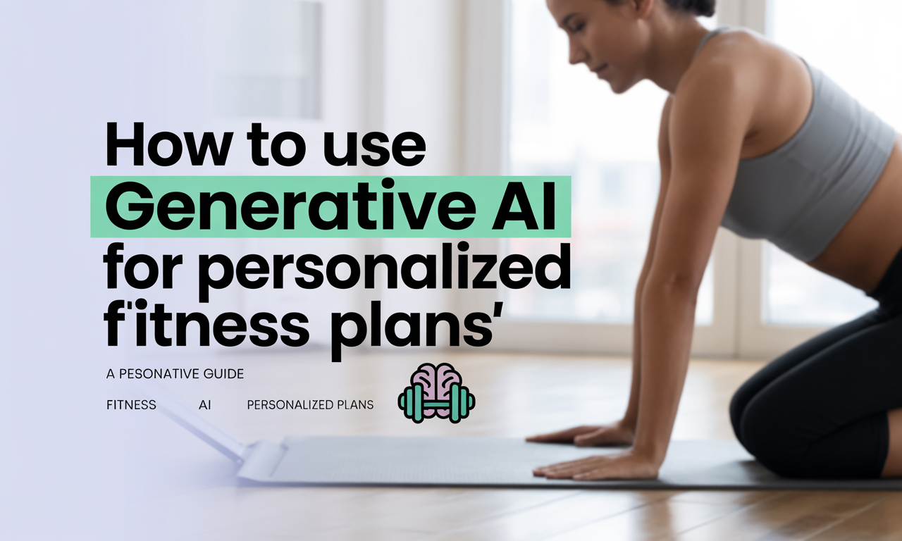 Featured image for: How to Use Generative AI for Personalized Fitness Plans: A Beginner's Guide