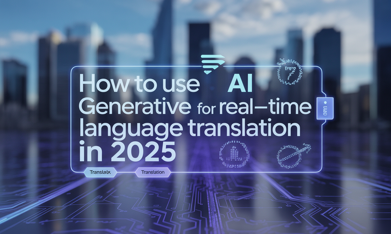 Featured image for: How to Use Generative AI for Real-Time Language Translation in 2025