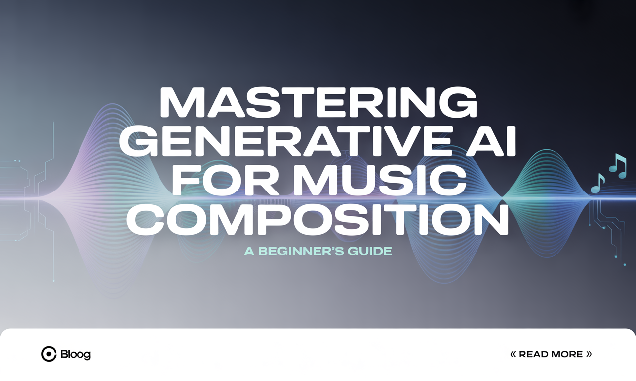 Featured image for: Mastering Generative AI for Music Composition: A Beginner's Guide