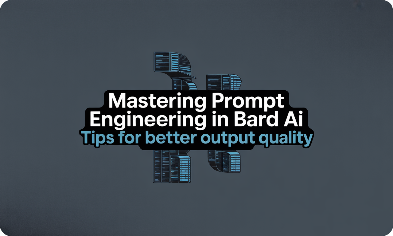 Featured image for: Mastering Prompt Engineering in Bard AI: Tips for Better Output Quality