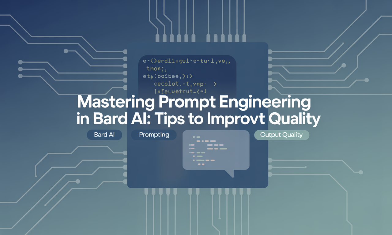 Featured image for: Mastering Prompt Engineering in Bard AI: Tips to Improve Output Quality