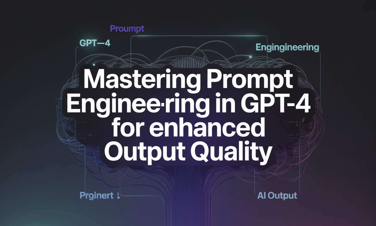 Featured image for: Mastering Prompt Engineering in GPT-4 for Enhanced Output Quality