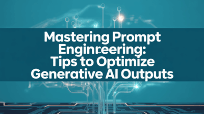 Featured image for: Mastering Prompt Engineering: Tips to Optimize Generative AI Outputs