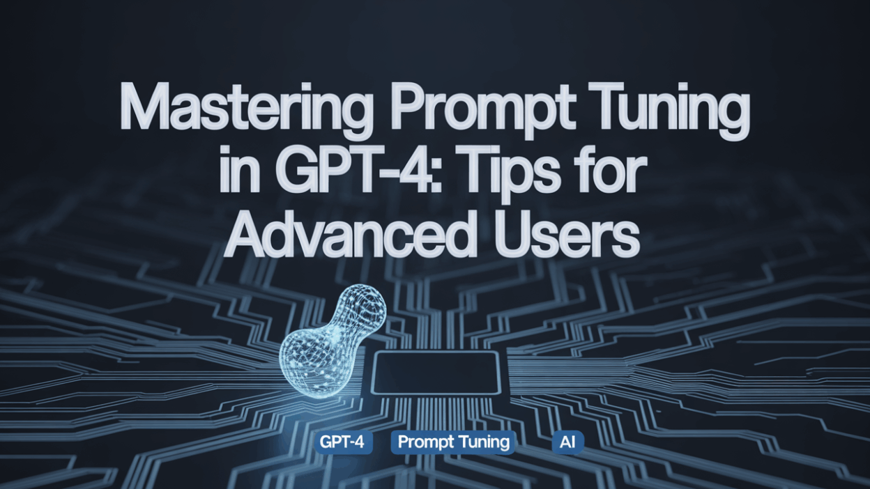 Featured image for: Mastering Prompt Tuning in GPT-4: Tips for Advanced Users