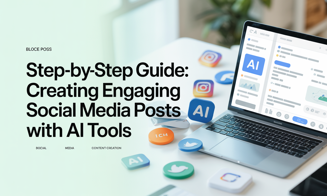 Featured image for: Step-by-Step Guide: Creating Engaging Social Media Posts with AI Tools