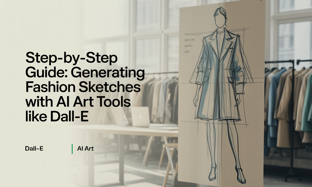 Featured image for: Step-by-Step Guide: Generating Fashion Sketches with AI Art Tools Like DALL-E