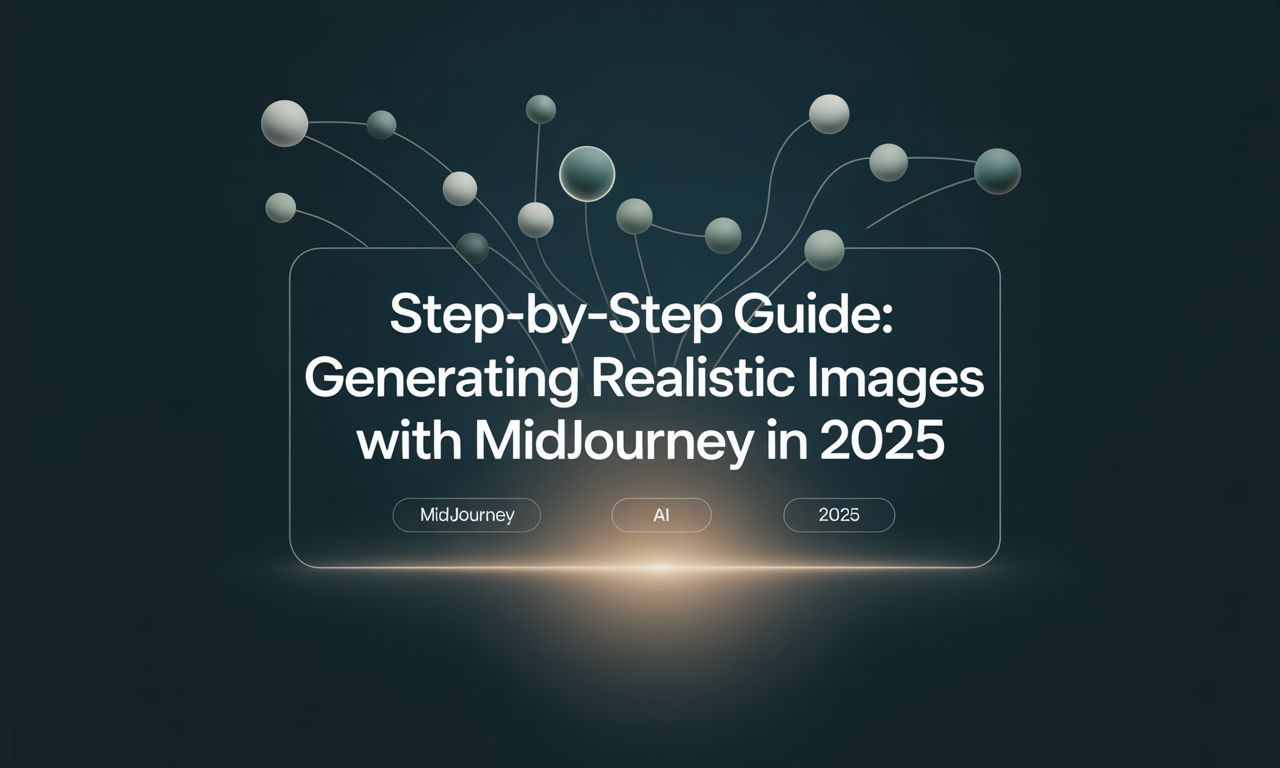 Featured image for: Step-by-Step Guide: Generating Realistic Images with Midjourney in 2025