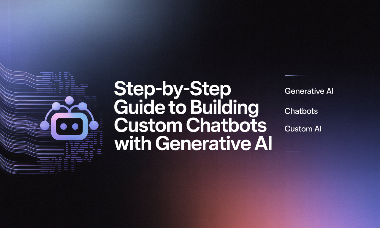Featured image for: Step-by-Step Guide to Building Custom Chatbots with Generative AI