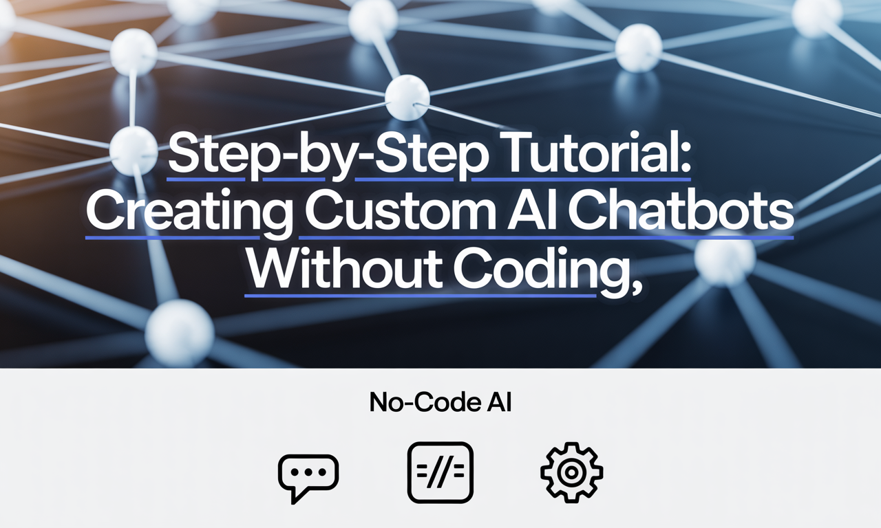 Featured image for: Step-by-Step Tutorial: Creating Custom AI Chatbots Without Coding