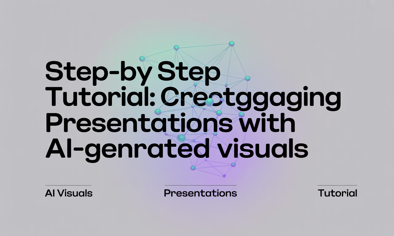 Featured image for: Step-by-Step Tutorial: Creating Engaging Presentations with AI-Generated Visuals