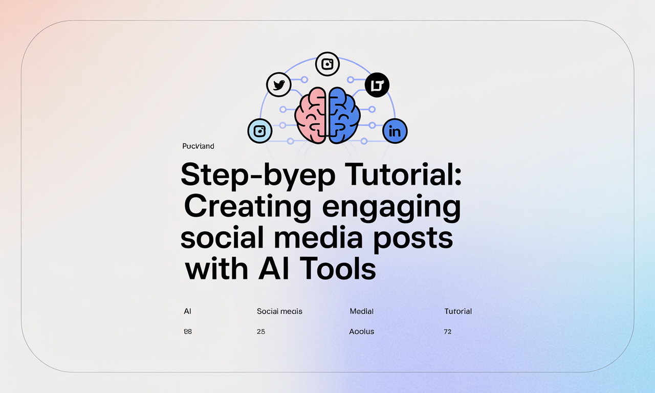 Featured image for: Step-by-Step Tutorial: Creating Engaging Social Media Posts with AI Tools