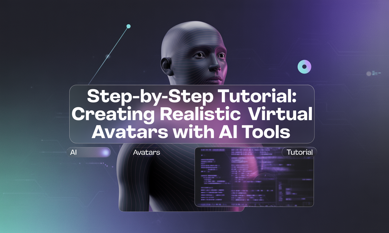 Featured image for: Step-by-Step Tutorial: Creating Realistic Virtual Avatars with AI Tools