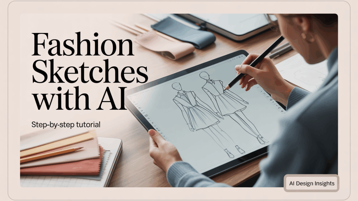 Featured image for: Step-by-Step Tutorial: Generating Realistic Fashion Sketches with AI Tools