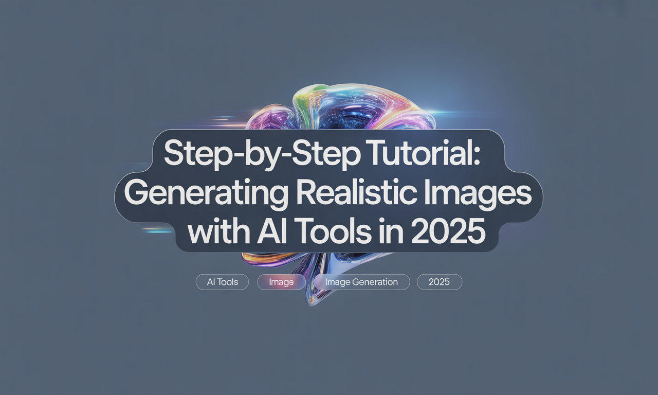 Featured image for: Step-by-Step Tutorial: Generating Realistic Images with AI Tools in 2025