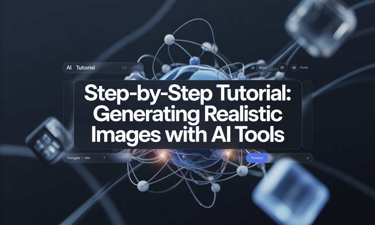 Featured image for: Step-by-Step Tutorial: Generating Realistic Images with AI Tools