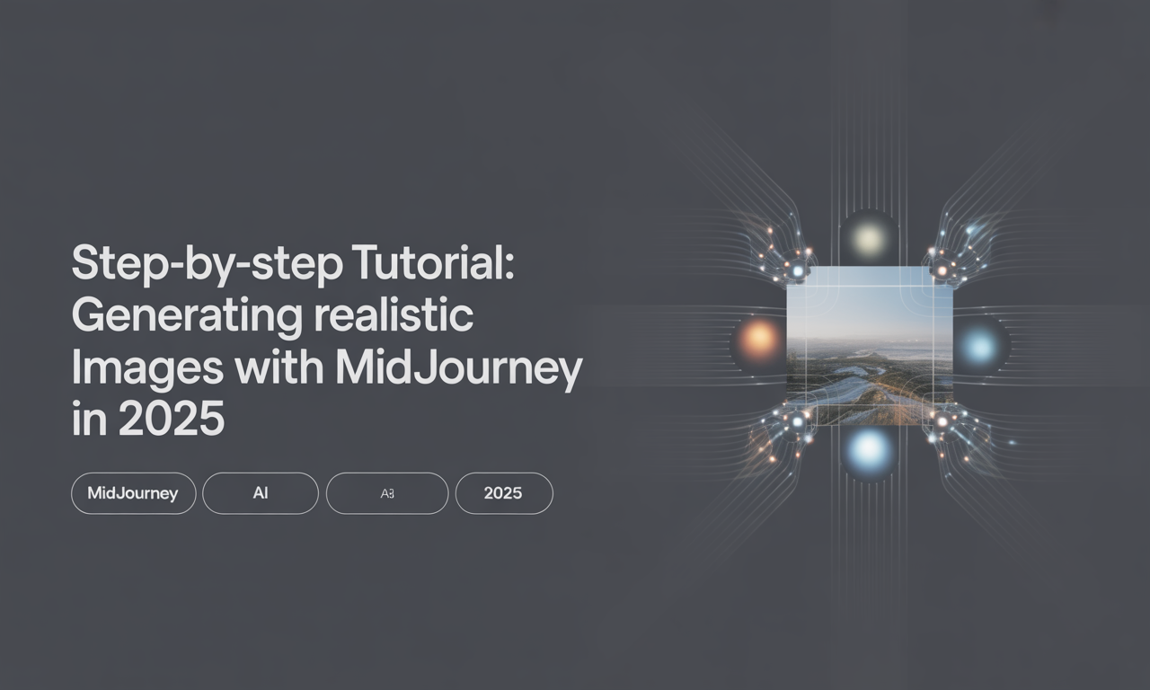 Featured image for: Step-by-Step Tutorial: Generating Realistic Images with Midjourney in 2025