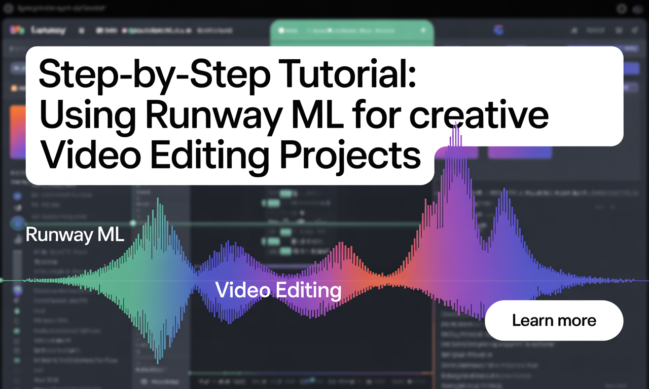 Featured image for: Step-by-Step Tutorial: Using Runway ML for Creative Video Editing Projects
