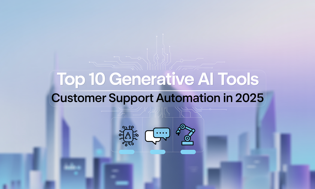 Featured image for: Top 10 Generative AI Tools for Customer Support Automation in 2025
