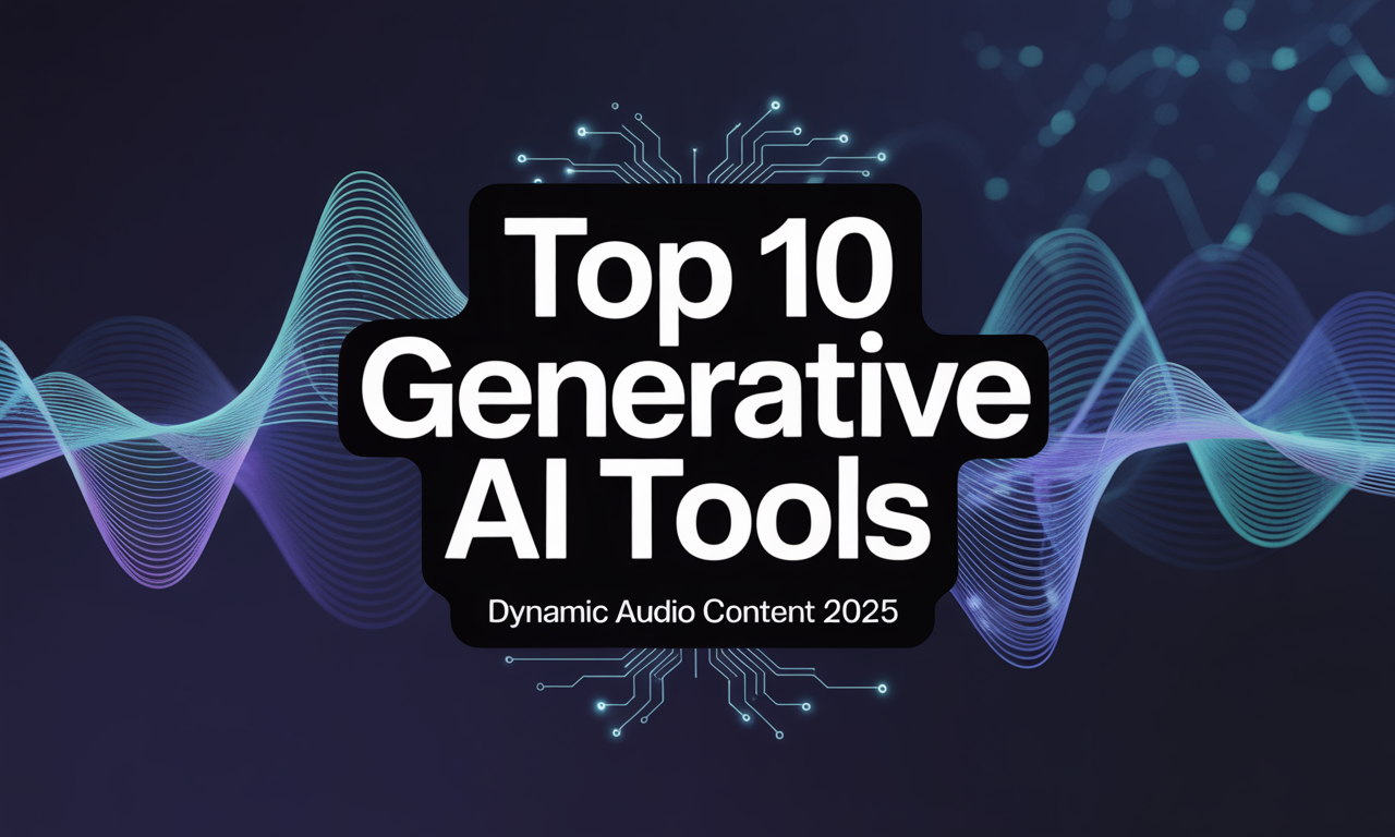 Featured image for: Top 10 Generative AI Tools for Dynamic Audio Content Creation This Year