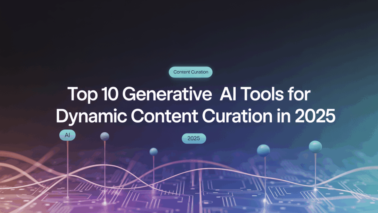 Featured image for: Top 10 Generative AI Tools for Dynamic Content Curation in 2025