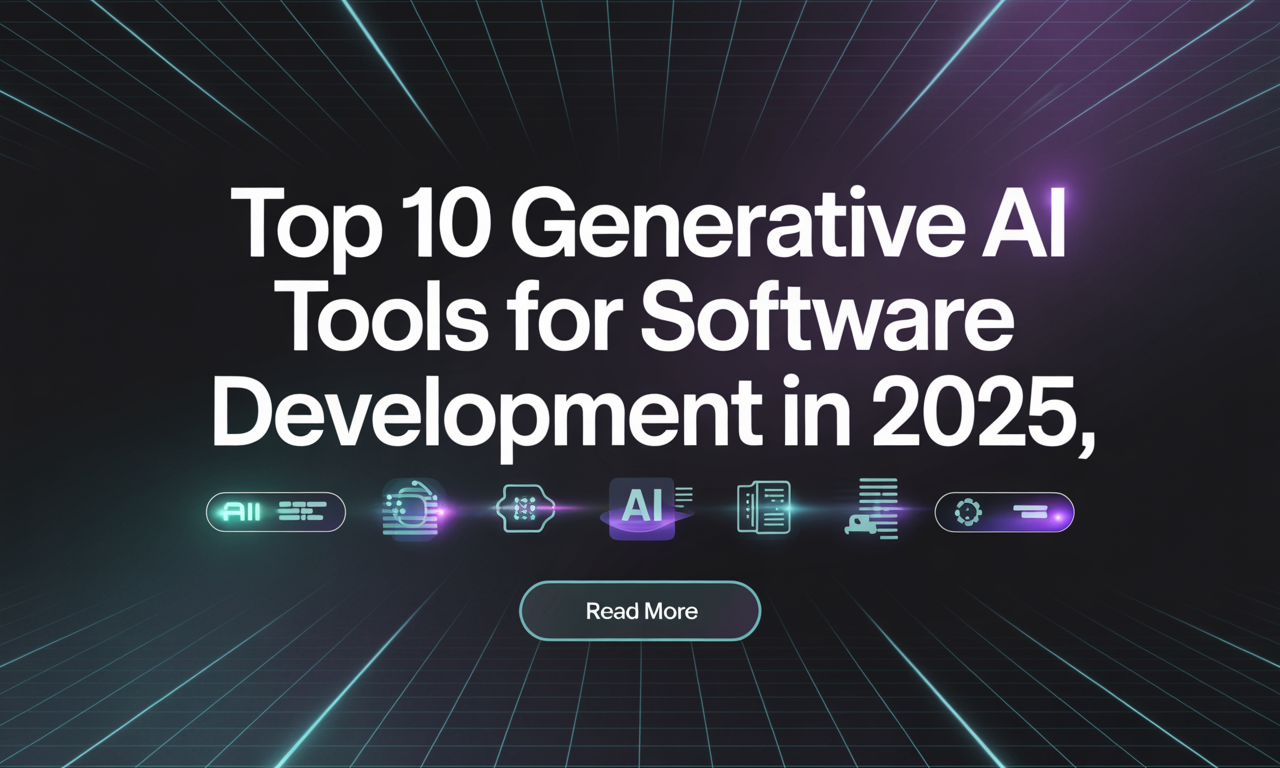 Featured image for: Top 10 Generative AI Tools for Software Development in 2025