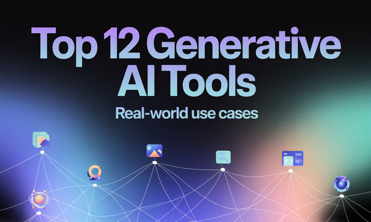 Featured image for: Top 12 Generative AI Tools and Their Real-World Use Cases