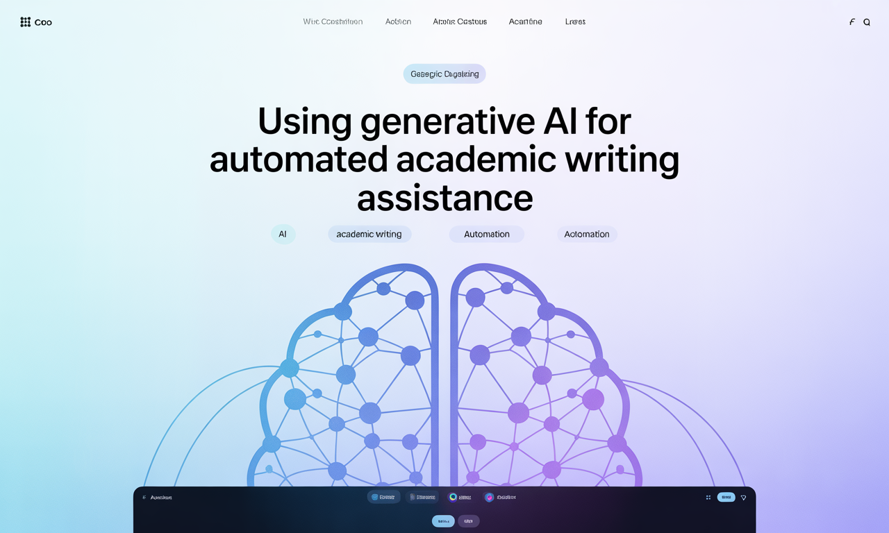 Featured image for: Using Generative AI for Automated Academic Writing Assistance