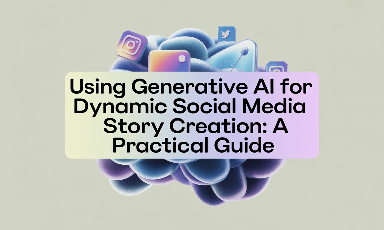Featured image for: Using Generative AI for Dynamic Social Media Story Creation: A Practical Guide